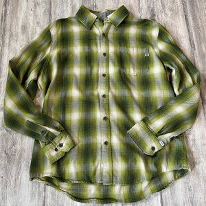 Marmot Fairfax Lightweight Flannel Shirt, Green Plaid Button-Down, Men's…